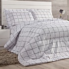 Cobre Leito Queen Lines Micropercal 180 Fios 3pç 80% Algodão