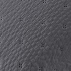 Cobre Leito Queen Lume Dupla Face 3pç 100% Poliéster - Cinza