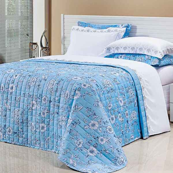 Cobre Leito Queen Marble 200 Fios Micropercal Peletizado 3 Pe