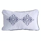 Cobre Leito Queen Marrocos Acompanha Almofadas 5 Peças - Cinza