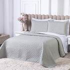 Cobre Leito Queen Milão Dupla Face Micropercal 200 Fios 3 Peç