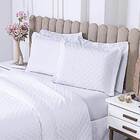 Cobre Leito Queen Milão Dupla Face Micropercal 200 Fios 3 Peç