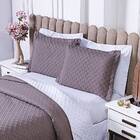 Cobre Leito Queen Milão Dupla Face Micropercal 200 Fios 3 Peç