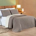 Cobre Leito Queen Mult Colors Dupla Face Micropercal 200 Fios