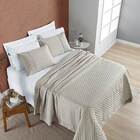 Cobre Leito Queen Nobless 200 Fios 3 Peças - Amendoa