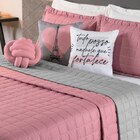 Cobre Leito Queen Paris Dupla Face Com Almofadas 8 Peças - Ro