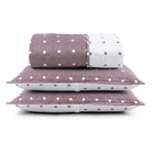 Cobre Leito Queen Petit Poa Micropercal 200 Fios Dupla Face 3