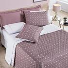 Cobre Leito Queen Petit Poa Micropercal 200 Fios Dupla Face 3