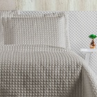 Cobre Leito Queen Plata Micropercal 200 Fios 3 Peças - Bege -