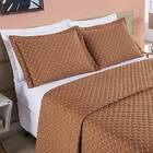 Cobre Leito Queen Ravena Bordado Micropercal 200 Fios 3 Peças