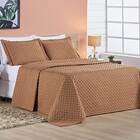 Cobre Leito Queen Ravena Bordado Micropercal 200 Fios 3 Peças