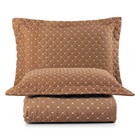 Cobre Leito Queen Ravena Bordado Micropercal 200 Fios 3 Peças