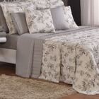 Cobre Leito Queen Top Line Estampado 180 Fios 3 Peças - Capri