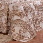 Cobre Leito Queen Top Line Estampado 180 Fios 3 Peças - Malag