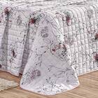 Cobre Leito Queen Top Line Estampado 180 Fios 3 Peças - Malta