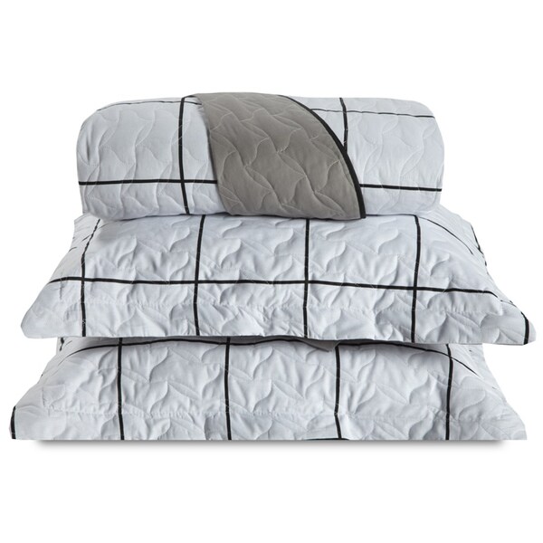 Cobre Leito Queen Tous Les Jours Dupla Face Percal 200 Fios 3