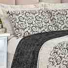 Cobre Leito Queen Trancoso Dupla Face Jacquard Rustico 6 Peça