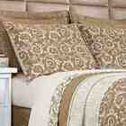 Cobre Leito Queen Trancoso Dupla Face Jacquard Rustico 6 Peça