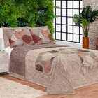 Cobre Leito Queen Trancoso Dupla Face Jacquard Rustico 6 Peça