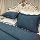 Cobre Leito Queen Vitoria Dupla Face 3pç 100% Poliéster - Mar