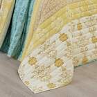 Cobre Leito Queen Yasmin Micropercal 3 Pçs Cap