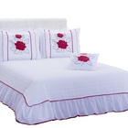 Cobre Leito Rubia 04 Pçs Queen Bco [f101]