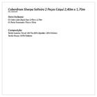 Cobre Leito Sherpa Solteiro 2pçs Areia