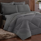 Cobre Leito Soft Avulso Para Cama Casal Queen Dupla Face 2,40