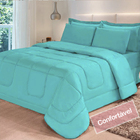 Cobre Leito Soft Casal Queen Dupla Face 2,40mx2,10m Tiffany C