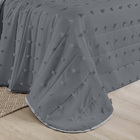 Cobre Leito Solteiro Balle Micropercal 300fios 2pç Cinza