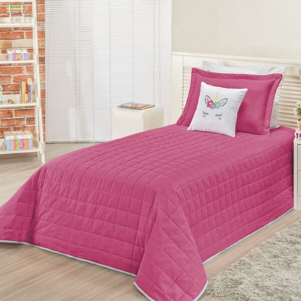 Cobre Leito Solteiro Casa Show 4 Peças - Unicórnio