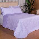 Cobre Leito Solteiro Classic Estampado 160 Fios 2 Peças - Poa