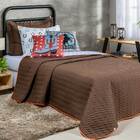 Cobre Leito Solteiro Colorful Dupla Face 200 Fios 5 Peças - T