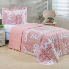 Cobre Leito Solteiro Colori Dupla Face 200 Fios Estampado 2 P