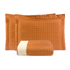 Cobre Leito Solteiro Dupla Face Marrom Versatile 1,75m X 2,45