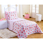 Cobre Leito Solteiro Kids Cupcake Enxovais Aquarela 2 Peças