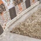 Cobre Leito Solteiro La Bella 02 Peças Laranja