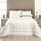 Cobre Leito Solteiro Lint Micropercal 300fios 2pç Offwhite