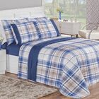 Cobre Leito Solteiro Naturale Dupla Face Micropercal 200 Fios