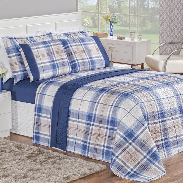 Cobre Leito Solteiro Naturale Dupla Face Micropercal 200 Fios