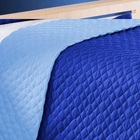 Cobre Leito Solteiro Pati 02 Peças Liso Tecido Microfibra Mat