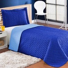 Cobre Leito Solteiro Pati 02 Peças Liso Tecido Microfibra Mat