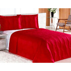 Cobre Leito Solteiro Pratic Rosas Vermelho Enxovais Aquarela