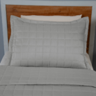 Cobre Leito Solteiro Soft Cinza Valle Enxovais 2 Peças