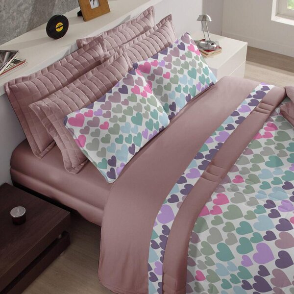 Cobre-leito Solteiro Tecebem Empatia Malha 30/1 100% Algodão