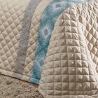 Cobre Leito Supreme Solteiro Jacquard 3 Peças - Azul