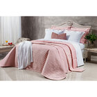 Cobre Leito Tamanho King Size Rosa 400 Fios Egípcio 100% Algo