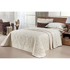 Cobre Leito Tamanho Super King Bege Micro Percal Peletizado 4