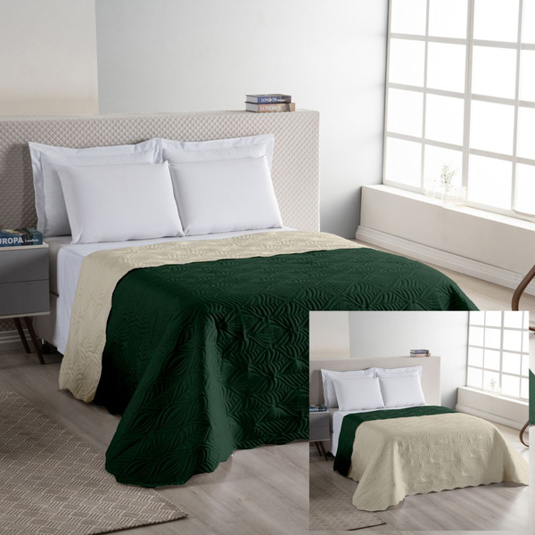 Cobre Leito Tropical  Original Solteiro Dupla Face Barato - V