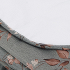 Cobre Leito Velvet Solteiro Floral Chic